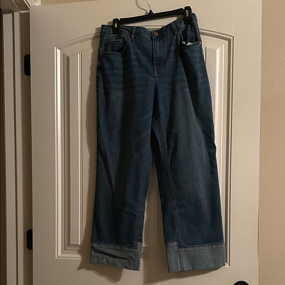 Catos Classic Blue Wide-Leg Jeans